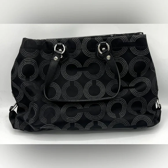 Coach Ashley Op Art Satchel - Picture 4 of 13